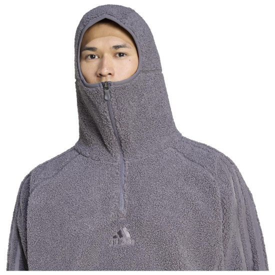 Adidas Ανδρικό φούτερ Borg Fleece Teamgeist 1/4-Zip Hoodie